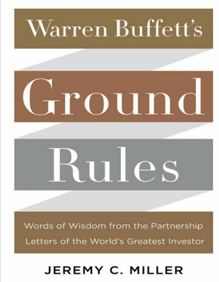warren buffett's ground rules
